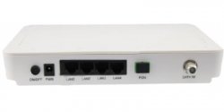 Абонентский терминал ONU GEPON, 4 порта 10/100Base-T, RF совместим с BDCOM
