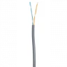 Кабель NETLAN U/UTP 2 пары, Кат.5 (Класс D), 100МГц, одножильный, BC (чистая медь), внутренний, PVC нг(B), серый, 305м