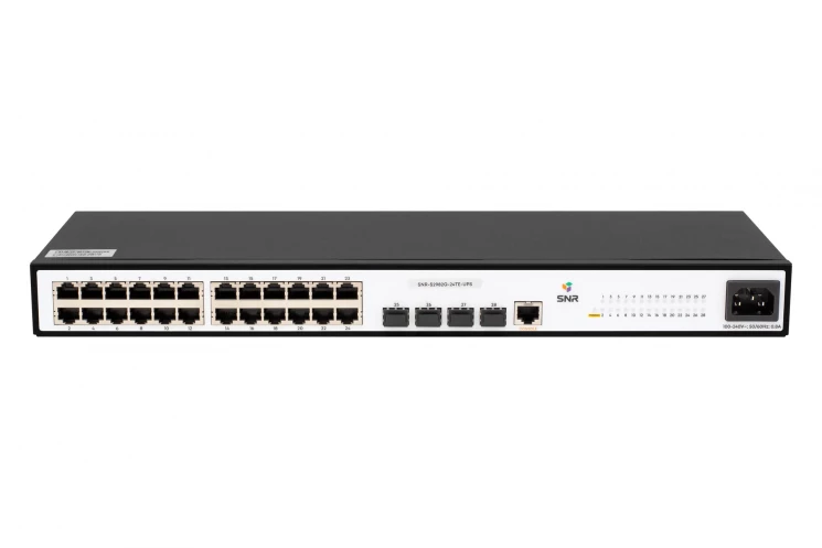 Управляемый коммутатор уровня 2 SNR-S2982G-24TE-UPS