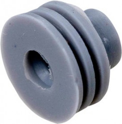 TE-179 003 СЕРЫЙ, TE-179 003, Фиксатор для провода, dвнеш.=1.00мм, dвнут.=0.80мм, серый