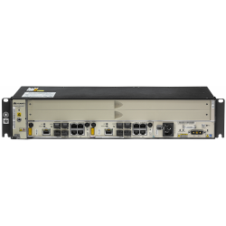 2RU шасси Huawei OLT GPON, 2 слота для установки интерфейсных модулей, 2x10G порта, DC