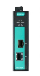 IMC-21GA Медиаконвертер Gigabit Ethernet 10/100/1000BaseTX в 100/1000BaseSFP в металлическом корпусе MOXA