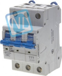 SV-49063-50-C, Выключатель автоматический СВЕТОЗАР 3-полюсный, 50 A, "C",откл. сп. 6 кА, 400 В