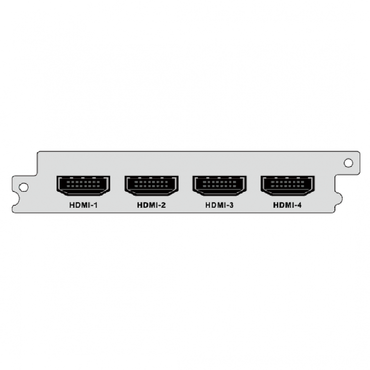 4-канальный HDMI SD/HD H.264/H.265 энкодер для DCP-1000Pro