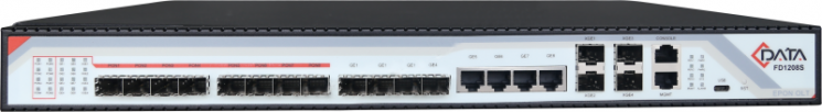 OLT C-DATA FD1208S-R1 с 8 портами GEPON (SFP), 4хSFP, 4хRJ-45, 4хSFP+, 2 БП АC