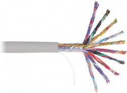 CABICTEL. Многопарный телефонный кабель FUTP, 50x2x0,5, кат.3, LSZH оболочка, зелёный (1000м.)