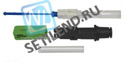 Разъем оптический FiberFox "Splice-On Connector" SC/APC для кабеля 2,0 х 3.0