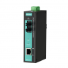 IMC-21A-M-ST Медиаконвертер Ethernet 10/100BaseTX в 100BaseFX (многомодовое оптоволокно) в металлическом корпусе MOXA