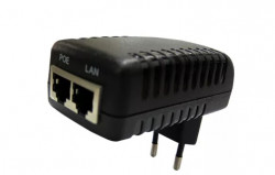 Инжектор NetPing 2x10/100Mbps 802.3af, PoE бюджет 15Вт