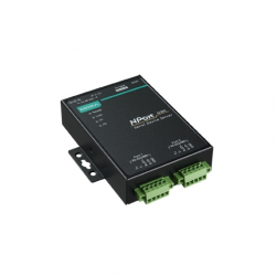 NPort 5230A 2-портовый усовершенствованный преобразователь RS-422/485 в Ethernet