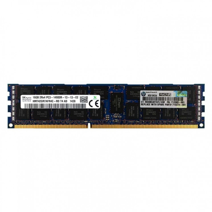 Модуль памяти HP 712383-081 16GB 2Rx4 PC3-14900R-13 REG-712383-081(NEW)