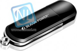 Флешка USB SILICON POWER LuxMini 322 8Гб, USB2.0, черный [sp008gbuf2322v1k]