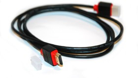 HDSL1, Кабель HDMI (M) - HDMI (M) вер. 1.4, поддержка Ethernet/3D, тонкий, 1м