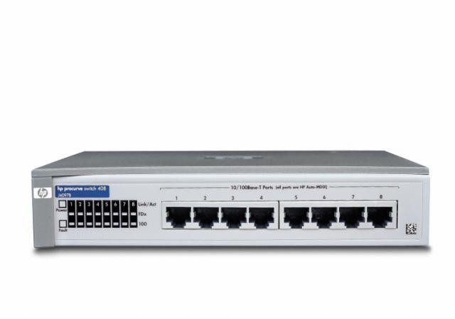 Коммутатор HP J4097B ProCurve Switch 408-J4097B(NEW)