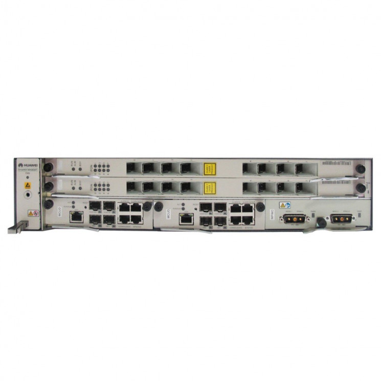 2RU шасси Huawei OLT GPON, 2 слота для установки интерфейсных модулей, DC