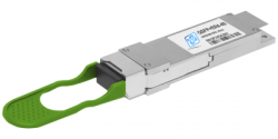 Двухволоконный модуль, QSFP+ 40GBASE-ER4, разъем LC, дальность до 40км