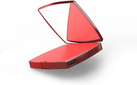 MIRROR-4000 RED, Внешний аккумулятор HIPER MIRROR-4000 Li-Pol 4000mAh 2.1A 1xUSB красный