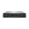 Платформа Supermicro 2U 2029GP-TR, до двух процессоров Intel Scalable, DDR4, 10x2,5" HDD SATA, 2 порта 1000Base-T, до шести графических ускорителей