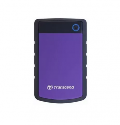 Жесткий диск Transcend USB 3.0 1Tb TS1TSJ25H3P StoreJet 25H3P (5400rpm) 2.5" фиолетовый