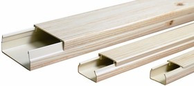 28-1616-6, Кабель-канал 16х16 мм, двойной замок, цвет сосна (120 м/уп.)