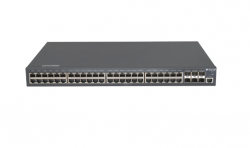 Управляемый коммутатор уровня 3 BDCOM S2900-48T6X, 48x 10/100/1000Base-T, 6x 1/10GE SFP+, 220VAC