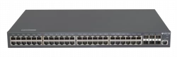 Управляемый коммутатор уровня 3 BDCOM S2900-48T6X, 48x 10/100/1000Base-T, 6x 1/10GE SFP+, 220VAC