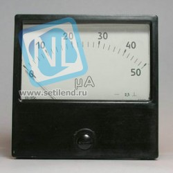 22087 (М2003 50МК), Амперметр 50мкА (80х80)