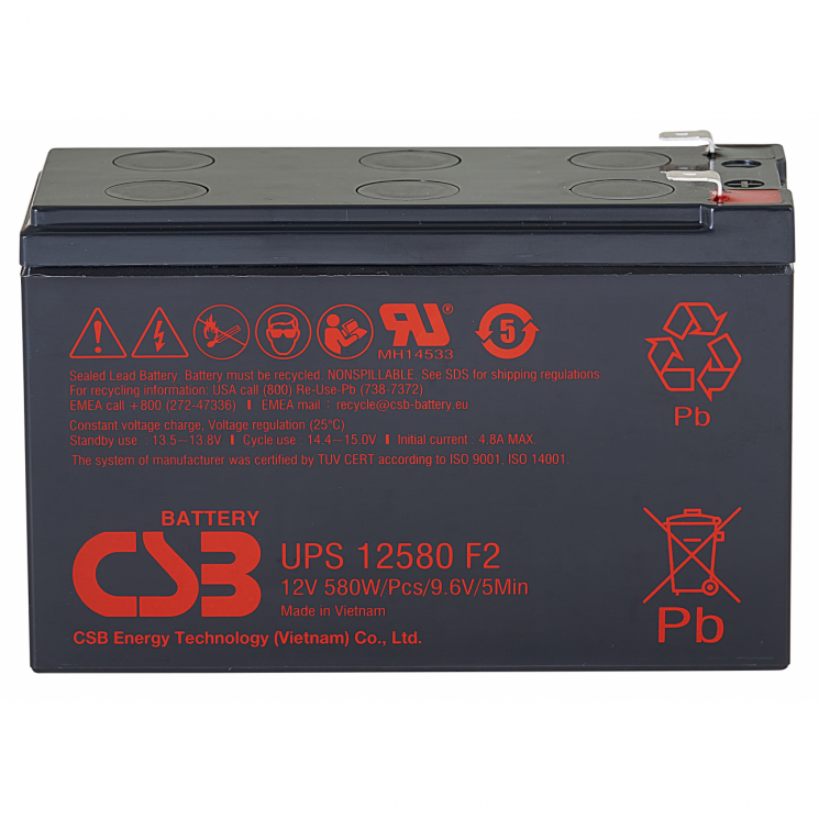 Аккумулятор CSB UPS12580 F2