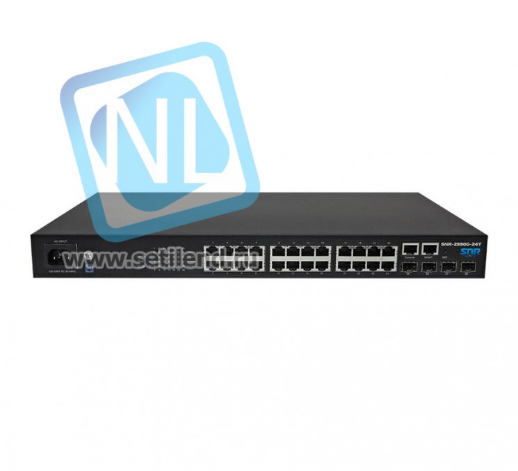 Управляемый коммутатор уровня 2+ SNR-S2990G-24T