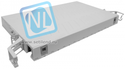 Кросс оптический 19" (ШКОС) на 24 порта SC, пластиковый выдвижной, 1U