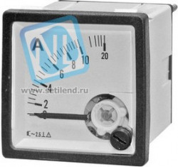 57861, Амперметр 10А/50Гц (48х48)