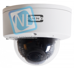 Проектная купольная IP камера OMNY 3000 PRO 3Мп/25кс, H.265, управл. IR, моториз.объектив 2.8-12мм, 12В/PoE, встроенный микрофон