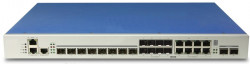 Станционный терминал OLT с 8 портами GPON (SFP) и 8 комбо-портами 10/100/1000-Base-T/SFP, 2 SFP+