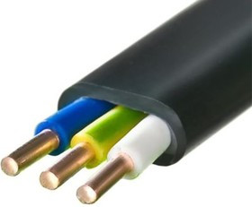 ВВГ- Пнг 3х2.5 (10 метров), Кабель силовой медный негорючий