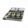 Платформа Supermicro 1U SYS-1029GQ-TNRT, до двух процессоров Intel Scalable, DDR4, 2x2,5" NVMe, 2x10Gbase-T, до четырех графических ускорителей