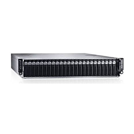 Сервер DELL PowerEdge C6320, до 8 процессоров Intel Xeon E5-2600v3/v4, 24SFF, 2x1400W PSU