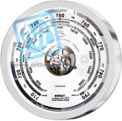 07821 RST Барометр meteo ctrl 21 stainless steel, диам. 208 х 41 mm. EAN 7316040078217