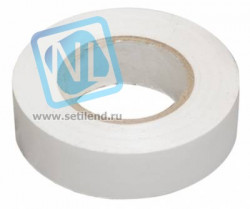 Изолента ПВХ 0.13х15мм (рул.20м) бел. IEK UIZ-13-10-K01