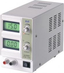 QJ1503C, Источник питания, 0-15V-3A 2xLCD