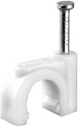 V02-6W-1-09-050 (Скоба пластиковая круглая 9 мм (50шт.))