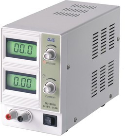 QJ1803C, Источник питания, 0-18V-3A 2xLCD