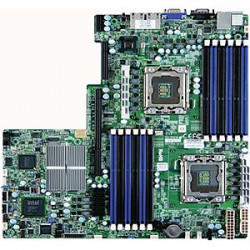 Материнская плата SuperMicro X8DTU i5520 Dual s1366 12DDR3 6SATAII PCI-E16x 2.0/Riser PCI-E8x SVGA 2xGbLAN E-ATX 6400Mhz-X8DTU(NEW)