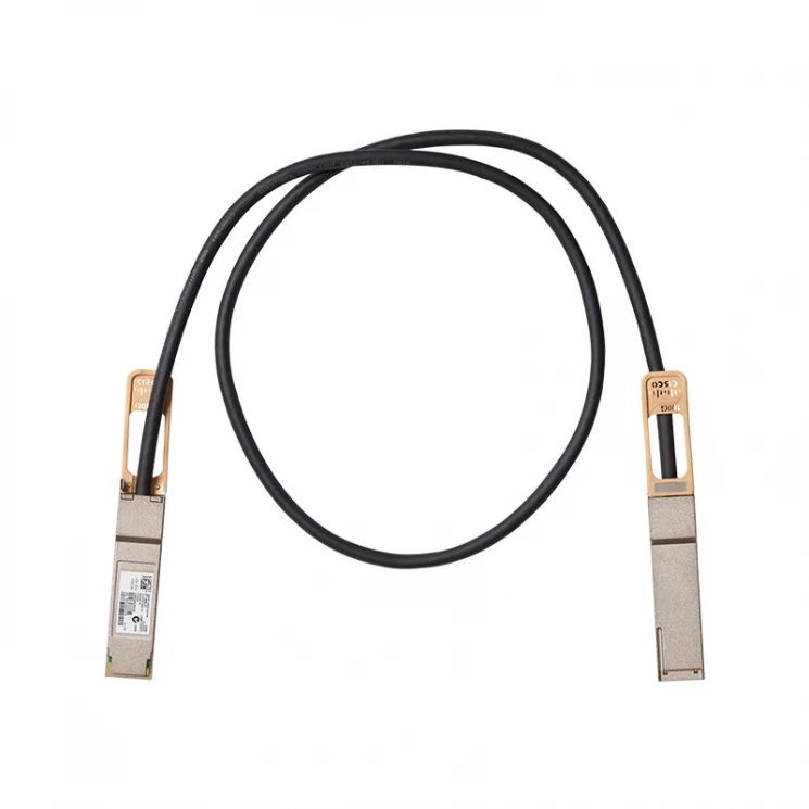 Медный DAC кабель Cisco QSFP-100G-CU5M