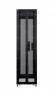 19" серверный шкаф ПРОЦОД 48U 600х1070 мм, передняя дверь перфорация, задние двери двойная перф., регулируемые опоры, RAL 9005