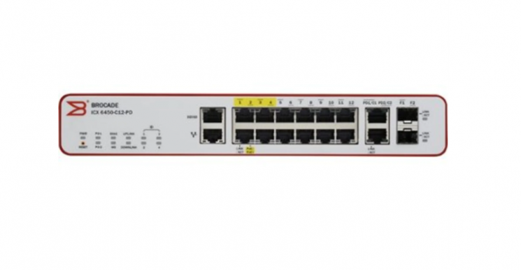 Коммутатор Brocade ICX 6450-C12-PD