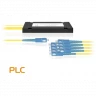 Делитель оптический планарный SNR-PLC-1x8, корпус, разъемы SC/UPC