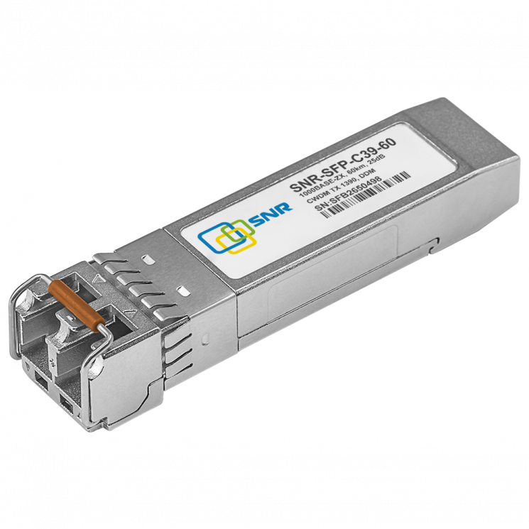 Модуль SFP CWDM оптический, дальность до 40км (19dB), 1390нм, DDM
