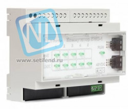 Неуправляемый коммутатор TFortis SWD-1 для подключения 4 камер с функцией перезагрузки и креплением на DIN-рейку