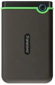 Жесткий диск Transcend USB 3.0 1Tb TS1TSJ25M3S StoreJet 25M3S (5400rpm) 2.5" серый