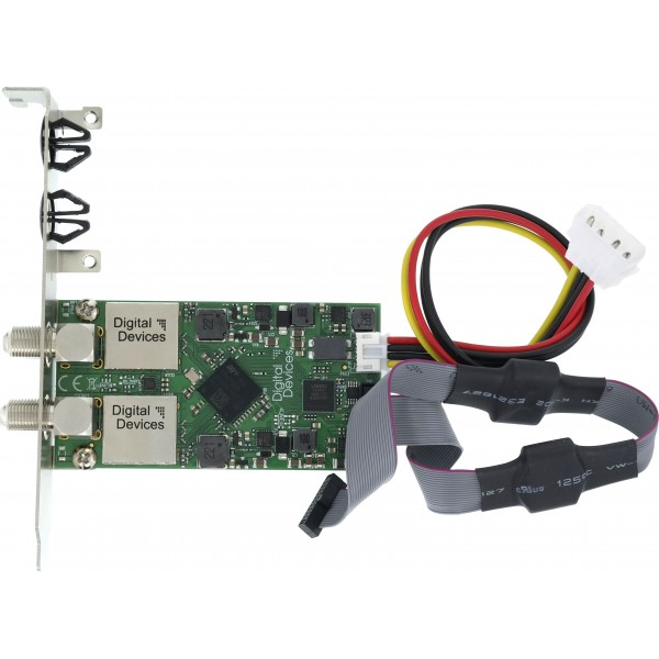 Карта 2-тюнерного приемника DVB-S2 DD DuoFlex S2 V4A